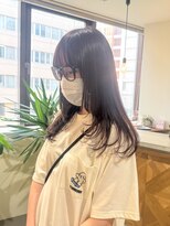 クリック(Click) ワンホンレイヤー/ミルクティーブロンド/ダークブルー/小倉