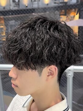 オーバル ジングウマエ(OVARL jingumae) 縦落ちツイストスパイラルラウンドマッシュ