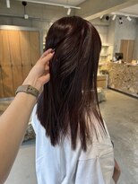 オムズポカ 栄矢場町店(OM's poka)&nbsp;髪質改善のピンクブラウンカラー