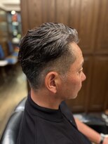 ザバーバー 青山(THE BARBER)&nbsp;白髪七三ツーブロック