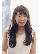 ブロック(BLOCK) 大人可愛い☆ラフカールセミロング