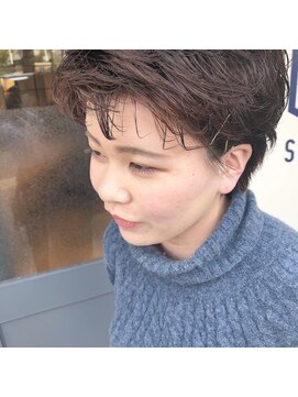 スミール(Smil) ショートでかわいい RED color