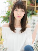 *bliss浦和*しっとりまとまる♪小顔黒髪ストレートa!