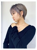 スティードトーキョー(Steed Tokyo)&nbsp;high tone"white lavender" × handsome short【Steed/立川】