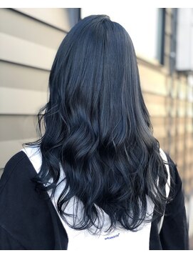 ワンバイワン(One×One) 【花菜】暗めネイビーカラー[ブルーグレージュ]