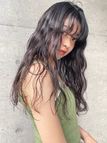 メロウ(MELLOW)&nbsp;2wayバング/ロング/ウエーブ/前髪/暗め/表参道/原宿/明治神宮前