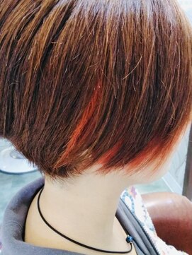 ヴィセ(atelier visse) フレーミングカラー×インナー　＃オレンジ