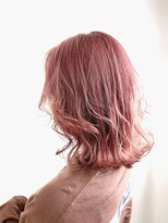 ヘアリゾートユア 新大久保店(hair resort YuA) コーラルピンク