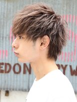 ネイビー(NAVY)&nbsp;束感カットで極める☆ランダムエアショート