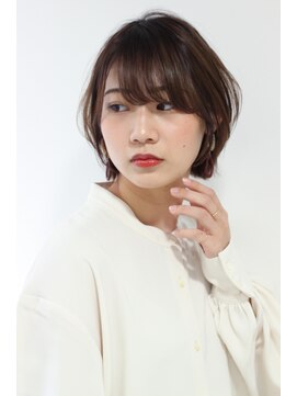 クラン 六甲道(Chlan) 大人かわいい耳掛けニュアンスショート