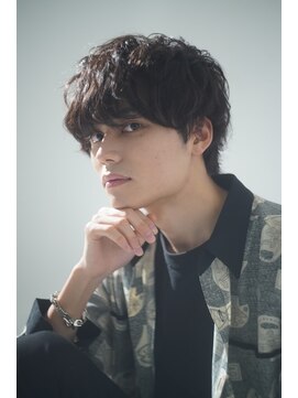 ソワン ドゥ ブレス 立花店(soin de brace) ニュアンスパーマアッシュ