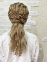 【ヘアセット】ローポニー【ヘアアレンジ】