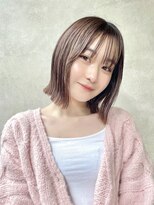 メゾンドイギー(MAISON de IGGY)&nbsp;プツッと切りっぱなしボブ＊