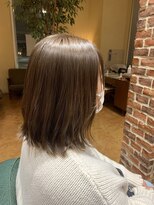 チップタップ 町田店(tip top)&nbsp;くすみベージュの外ハネボブ