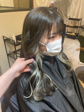 サミット ウル(SUMMIT ulu.) 【ulu hana】ホワイトインナーカラー
