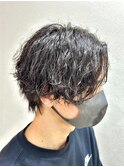 メンズパーマ_アイブロウワックス脱毛