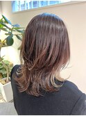 ３月　ショコラアッシュ/ヘルシースタイル/縮毛矯正・ストレート