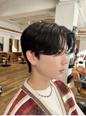 サイドパートカルマヘア　ニュアンスパーマ　カルマパーマ