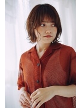 アッシュ ひばりが丘店(Ash) エッジィなレッドカラーショート☆