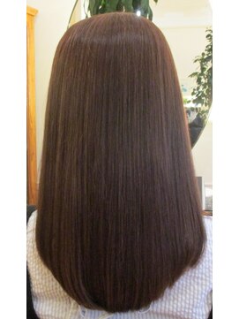 ピュアモード ベージュブラウン輝髪ストレート