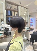 マッシュショート×地毛風ストレート【Ash大泉学園 横山】