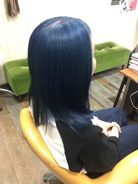 ヘアースペース 練馬店(hair space COCO) シルバーブルー