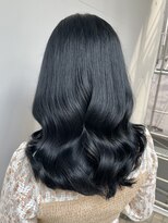 カリーナコークス 原宿 渋谷(Carina COKETH)&nbsp;ブルーブラック/暗髪カラー/インナーカラー/ダブルカラー/韓国風