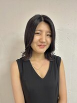 シーバイサイン(sea by Sign)&nbsp;ダークラベンダー/暗髪/ミディボブ