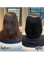 ルミス 銀座(Lumis)&nbsp;ストレートスタイル/艶髪/髪質改善/縮毛矯正/20代30代40代50代