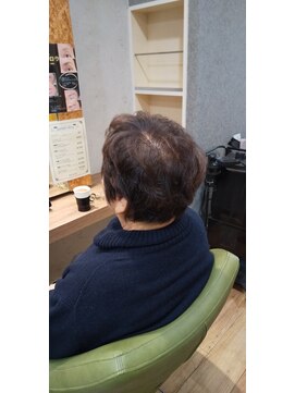 ブロッサム 東中野店 20代30代40代アッシュグレージュナチュラルボブ切りっぱなし