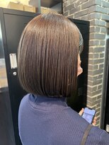 ネイビー(NAVY)&nbsp;☆ 内巻きボブ／切りっぱなし／ボブ☆