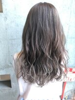 ルッソリベラ 池袋(Lusso libera)&nbsp;ニュアンスカラーくすみグレーベージュレイヤーロング