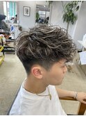 スペインカールツーブロック20代