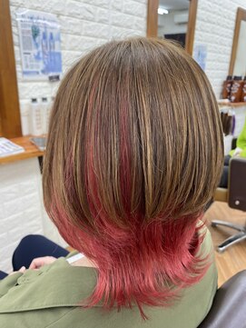 アクトヘアー(act hair) ピンク