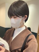 ヘアーブレイス(hair brace)&nbsp;耳かけショート　stylist中村瑞貴