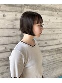 天神【BIRTH】ぱっつん前髪ナチュラルボブ 20代30代40代