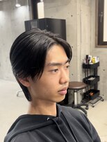 フイ 自由が丘(men's salon Hui)&nbsp;ハイトーンカラー/マッシュパーマ/アースカラー/men's/