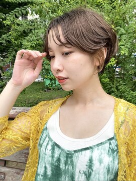 ローリー(Rowlly) ＃ショート＃毛流れパーマ