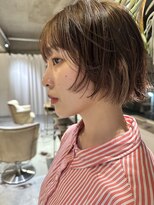 パーク(PARK)&nbsp;ショートボブレイヤーショートヘア顔まわりレイヤーボブ