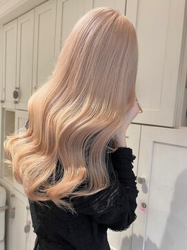 ベレーザ 渋谷(BELEZA) 11047艶髪マロンベージュ韓国風巻きミルクティーベージュロング