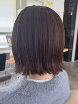 サロウィン 静岡 呉服町通り店(SALOWIN) ラベンダーブラウン＋切りっぱなしボブ