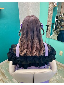 ファンヘアメイク(Fun hair make) シナモン垂れ耳ヘア