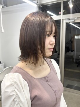 クローズ(cross-z) 韓国風/外ハネ/ボブ/レイヤー/グレージュ/東川口/浦和美園