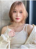 フェザーバング外ハネボブフェイスレイヤー 表参道 M7.3.28