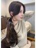 前髪顔周りカット＋2ステップトリートメント￥8800→￥6600