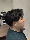 #メンズマッシュ　#メンズシャドウパーマ　#大和八木メンズ