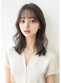 【ロングヘア　韓国ヘア　前髪あり#21】#渋谷駅#韓国#髪質改善