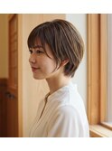 愛されショート20代30代40代髪質改善白髪染め狭山ヶ丘駅