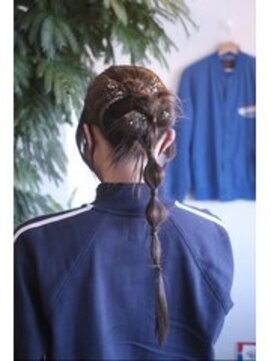 ジーン カットクラブ レディース(GENE CUTCLUB Lady's) カチモリヘア ローポニー