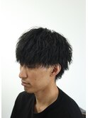 縦落ちツイストスパイラルパーマ